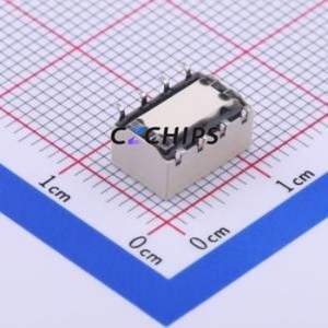 G6K-2F DC5 Signal Relay SMD,6.5x10mm Relay 5V 2 Changeover: 2C (DPDT-Changeover)::: 60V-DC/125V-AC Silver + Gold Plated - Product Image 2