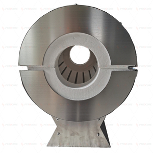 Lò sưởi ống mini ngang hoặc dọc chi phí thấp đa vùng tùy chỉnh nhiệt độ cao không khí ống chân không lò - Product Image 4
