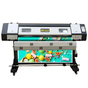 Harga Pabrik Murah 1300Mm/4ft ECO Solvent Printer Tunggal XP600/DX5/DX7 Kepala Vinyl Sticker Grafis Plotter