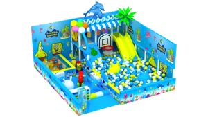 Equipo de Juegos Compacto para Niños, con Tobogán Pequeño y Piscina de Pelotas, para el Hogar o Pequeños Centros de Juego - Product Image 6