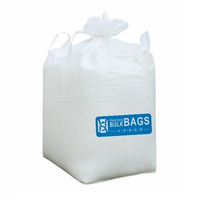 8 Yard 1 Tonne Super Sack Respirant Jumbo PP Fibc Dumpster Sac à déchets Emballage Heavy Duty pour Sable Gravier pour Entrepreneurs
