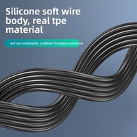 Typ-C Flaches Silikon USB2.0 Ladekabel mit PD Schnellladung und Datenübertragung für Fahrzeuge