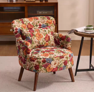 HANYEE Mid-Accent Sofa Sessel Herstellung Einzel couch aus Stoff für Wohnzimmer Einzels ofa OEM und ODM - Product Image 3