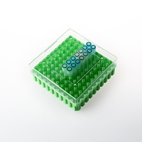 AMNGENT --- Cryoboxes, consumibles de tubo de uso de laboratorio 81 Wells Cajas criogénicas de PC de grado médico