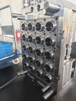 Molde de inyección inteligente profesional de 8 cavidades para tapas de barriles de agua de 18.9L, tapa funcional personalizada, piezas de repuesto de alta velocidad