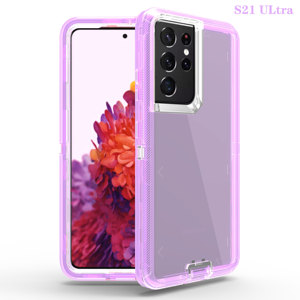 Custodia trasparente per <span class=keywords><strong>Samsung</strong></span> <span class=keywords><strong>S21</strong></span> custodia antiurto robusta Ultra resistente per Galaxy <span class=keywords><strong>S21</strong></span> Ultra - Product Image 5