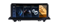 HXHY 10.25/12.3 pouces, écran tactile système Android 13, lecteur multimédia de voiture, radio, Carplay, GPS pour BMW X1 F48 2016-2018