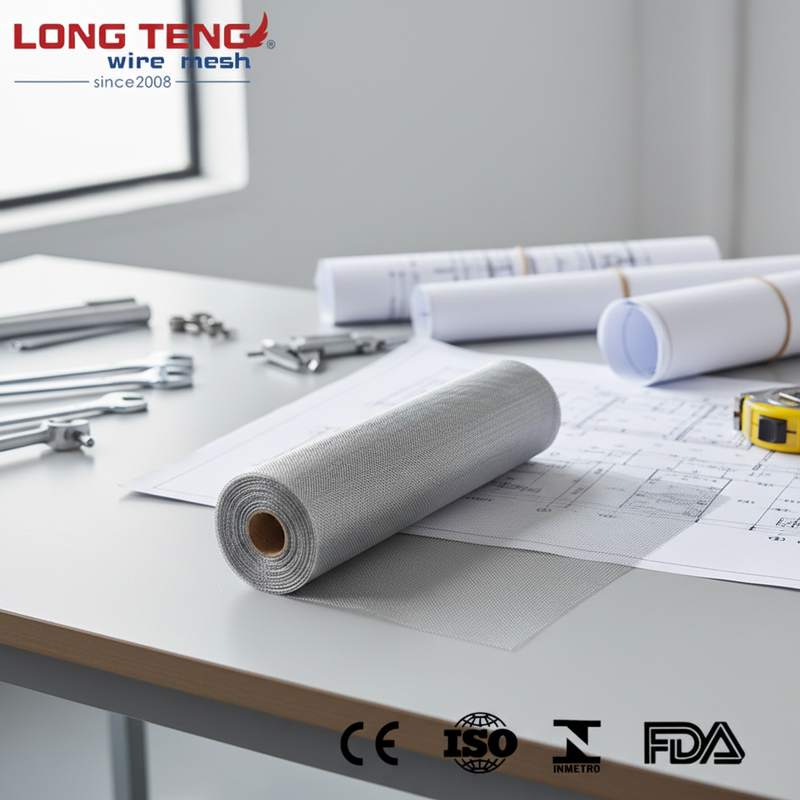 Stainless Steel Woven Wire Mesh Plain