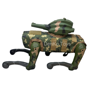 Wasserbombe Gel Blaster Roboter Hund Interaktiv Programmier bare APP-Steuerung Sprach befehl Elektronisches Haustier Kinder Haustier Spielzeug, - Product Image 1