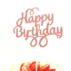 Decorazione per <span class=keywords><strong>Torta</strong></span> di <span class=keywords><strong>Compleanno</strong></span> con Glitter Colorati, Topper per Cupcake <span class=keywords><strong>e</strong></span> Dessert per Feste di <span class=keywords><strong>Compleanno</strong></span> - Product Image 3