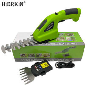 KHC Taille-haie électrique portable, cisaille pour arbustes, outils de taille, rechargeable au lithium 3.6V/7.2V, plastique, acier, sans fil - Product Image 2