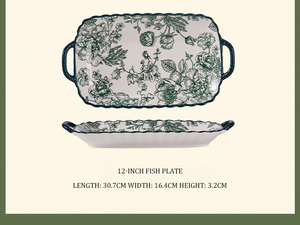 Modern Classic Underglaze Cream Ceramic Tableware Stoneware <b>Sets</b> Fruit Lightweight <b>for</b> Household Party Restaurant Use New <b>Set</b> - Product Image 6