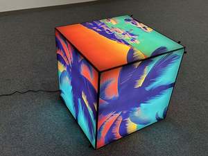 Caja de Luz Giratoria Cúbica de Alta Calidad, Marco de Aluminio, Impermeable, Fácil de Montar, Estudio Fotográfico Portátil para Publicidad, Tamaño Personalizado - Product Image 4