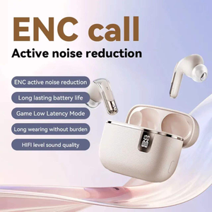 JL audifono หูฟังธุรกิจ TWS HIFI สเตอริโอไร้สายแบบ In-Ear LED ตัดเสียงรบกวน ENC <span class=keywords><strong>IPX6</strong></span>กันน้ำสำหรับ - Product Image 6