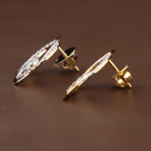 Pendientes de Diamantes Cultivados en Laboratorio de Diseño para Mujer, Plata, Oro de 10K, Oro de 14K, Oro de 18K, Joyería de Regalo Premium - Product Image 3