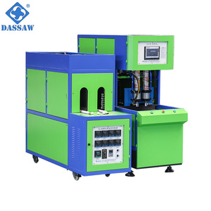 Semi-automatic <b>bottle</b> blowing machine. <b>Small</b> in size, 10ml -5L. Used in <b>water</b> plants and beverage factories. - Product Image 1