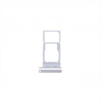 Tiroir SIM de remplacement en alliage d'aluminium blanc pour téléphone portable A16 5G (A166P/A166B)