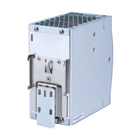 Alimentation électrique sur rail DIN MWISH série NDR 75W 120W 240W 480W 12V 24V 48V à large plage d'entrée pour armoire de commande PLC
