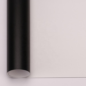Tissu d'écran de projecteur de tissu d'écran de projection tissé de 0.38MM pour l'écran de projecteur debout de plancher - Product Image 4