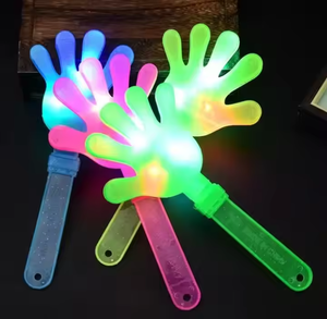 Directo de fábrica Hand Clappers Logotipo personalizado Light up Hand Clappers Hand Shot Led Palm Slapper Juguetes para niños adultos - Product Image 2