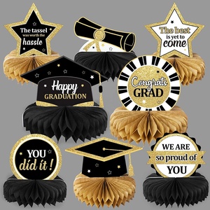 Décorations <span class=keywords><strong>de</strong></span> fête <span class=keywords><strong>de</strong></span> remise <span class=keywords><strong>de</strong></span> diplôme HAWIN, décorations <span class=keywords><strong>de</strong></span> <span class=keywords><strong>Table</strong></span> <span class=keywords><strong>de</strong></span> remise <span class=keywords><strong>de</strong></span> diplôme, centres <span class=keywords><strong>de</strong></span> <span class=keywords><strong>Table</strong></span> en nid d'abeille - Product Image 2