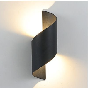 Modern LED <b>Wall</b> Lamp Outdoor Waterproof <b>Sconce</b> Black Aluminum <b>Wall</b> Mounted <b>Light</b> for Balcony Corridor Staircase - Product Image 1
