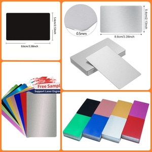 कस्टम ओएम चांदी-प्लेटेड धातु नाम प्लेटों के साथ व्यावसायिक उपहार के लिए घर सजावट-थोक - Product Image 5