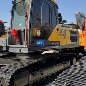 Excavadora de segunda mano Volvo EC240 de Corea usada, excavadora enorme de 24 toneladas para minería con EPA - Product Image 1