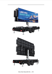 Écran publicitaire LED mobile sur remorque, mur vidéo pliable 5760x3840 pour extérieur - Product Image 4