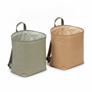 Tyvek <b>Backpack</b> <b>Cooler</b> with TPU Liner Insulated Waterproof Paper Fabric Custom Logo Corporate Picnic Gift - Product Image 6