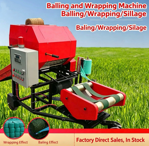 Máquina Automática para Enfardar y Recubrir Forraje Verde, Máquina para Enfardar y Recubrir Paja de Maíz y Trigo - Product Image 1