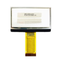 Pantalla LCD de 31 pines y 128x64, interfaz paralela SPI I2C, pantalla OLED monocromática de 2,42 pulgadas
