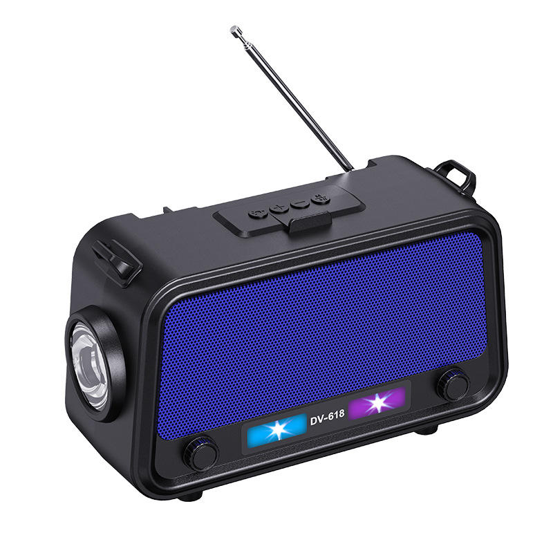 Sun bluetooth speaker-dv-618 (blue)