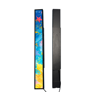 Étiquette de <span class=keywords><strong>prix</strong></span> de magasin de détail Signalisation numérique Écran à bande LCD Multi taille en option Support tactile Étagère Barre étirée Affichage - Product Image 6