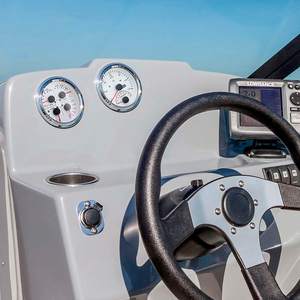 Tachimetro GPS 2 in 1 con Contagiri, Indicatore Livello Carburante, Temperatura <span class=keywords><strong>Acqua</strong></span>, Pressione Olio, Voltaggio 4 in 1 per Auto Barca <span class=keywords><strong>Marina</strong></span> (Bianco) - Product Image 5