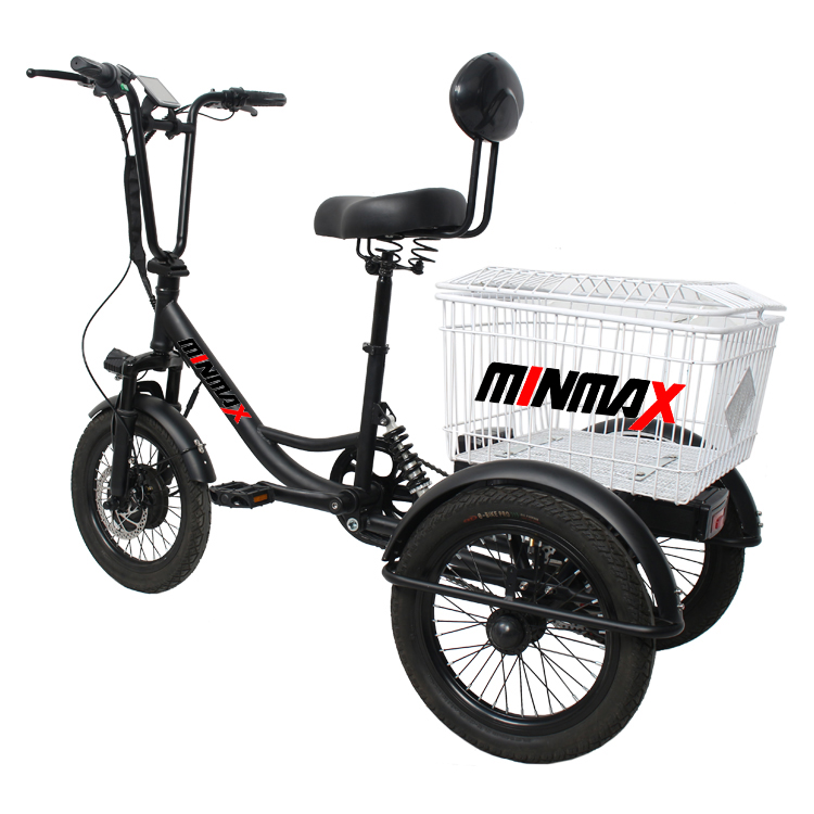 22 Inch Tricycle Bike Three Wheels Bicycle for Adults