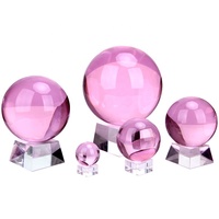 Vente chaude transfrontalière K9 boule de verre vierge en cristal gravure Laser 3D décoration de boule de cristal à la maison
