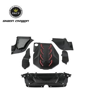 Kit de garniture de compartiment moteur en fibre de carbone sèche pour BMW G90 G99 M5 2024+ - Product Image 1