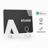 Carte de crédit certifiée MFI type findmy ble dispositif étanche geofence wallet gps tracker