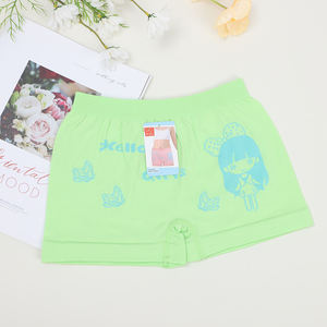 UOKIN Culottes pour filles de 10 <span class=keywords><strong>ans</strong></span>, <span class=keywords><strong>boxer</strong></span> sans couture pour filles, taille haute, prix bas, tissu respirant en polyester - Product Image 2