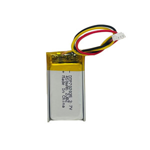 Wiederauf ladbare Lithium-Ionen-Polymer-Beutel batterien 702035 3,7 V 450mAh 1,6 Wh Lipo-Batterie - Product Image 1