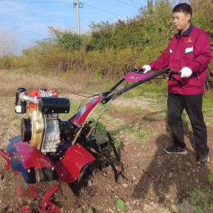 बहु-कार्यात्मक डीजल खेती की गई भूमि 9hp ढीला मशीन छोटे रोटरी टिलर मिट्टी टिलर पावर टिलर माइक्रो-टिलर - Product Image 3