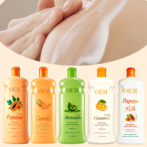 For 300ml Best <strong>Body</strong> Lotion for Dark Black Skin Vitamin C Milk Papaya Brightening Lightening <strong>Moisturising</strong> Daily Use Women <strong>Men</strong> - Product Image 2