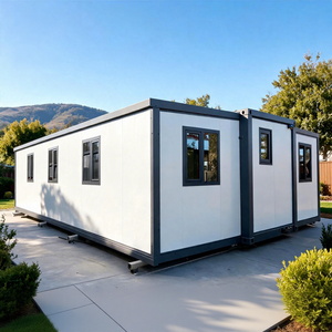 Usine certifiée ISO 9001 aux normes australiennes, maison préfabriquée en conteneur extensible de 20 pieds ou 40 pieds, 2, 3 ou 4 chambres, maison moderne pliable, bungalow - Product Image 1