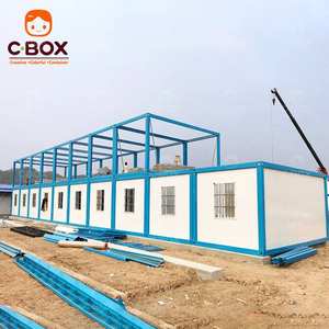 Bâtiments préfabriqués légers Cbox de 20 pieds, détachables, bureaux, logements temporaires mobiles, dortoir, maison modulaire en conteneur - Product Image 3