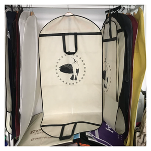 Haute Qualité Non Tissé Pli Vêtement Costume Couverture Sac Non Tissé Costume Sac À Poussière Avec Fermeture Éclair Pour Vêtements - Product Image 3