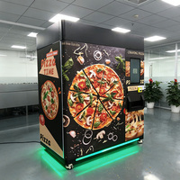 Distributeur automatique de pizzas, distributeur de pizzas entièrement automatique pour l'extérieur, distributeur de pizzas chaudes