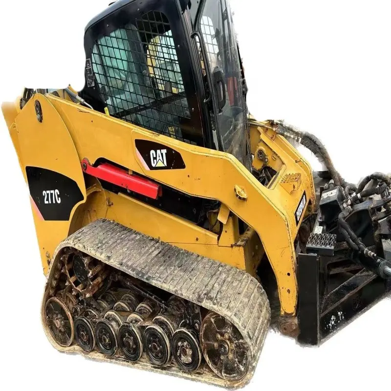 Diskon pemuat CAT 277C asli mini Caterpillar 277C 226B 966H