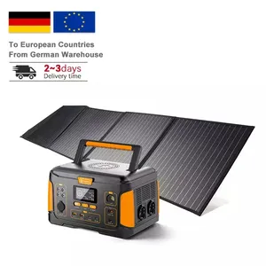 FlashFish J1000P banque d'énergie solaire Portable d'urgence avec panneau solaire, 1000w, 110v, 220v, 230v, 252000mAh, en Stock dans l'ue et aux états-unis