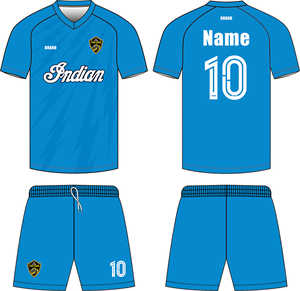 Conjunto de Uniforme de Fútbol Personalizado de Alta Calidad para Clubes, Equipos de Entrenamiento para Adultos, Conjuntos de Fútbol OEM, Transpirables de Verano, 100% Poliéster, Manga Corta - Product Image 5